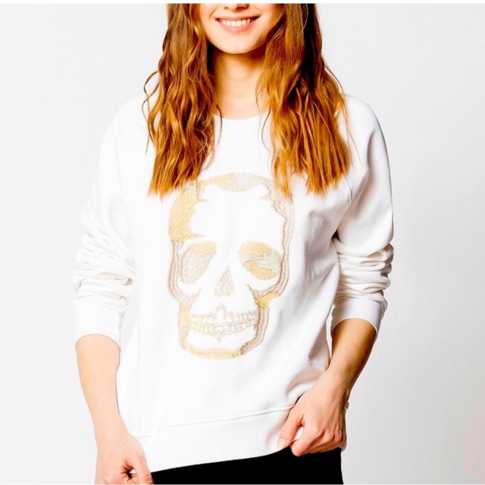 NWT Zadig & Voltaire Skull Sweatshirt